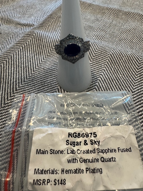 Bomb Party Jewelry - Sugar & Sky - Birthday/Original Ring by BP - Size 8. -  RG86975